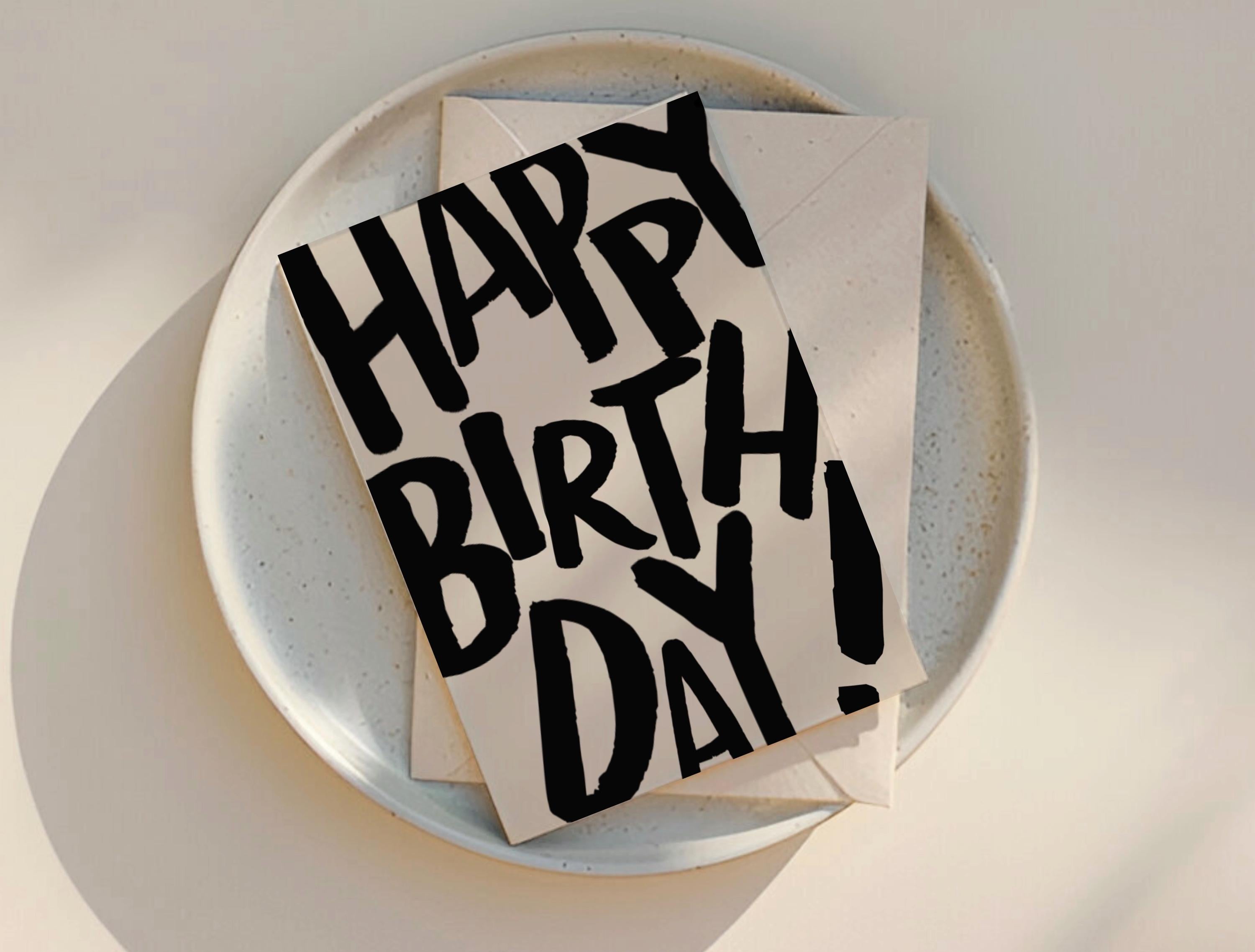 Happy Birthday Greeting Card