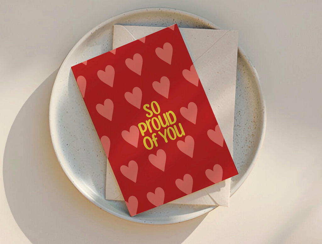 So Proud Of You Greeting Card