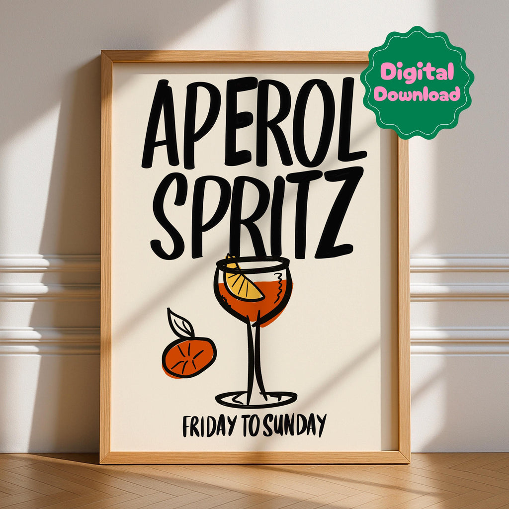 Aperol Spritz Digital Download