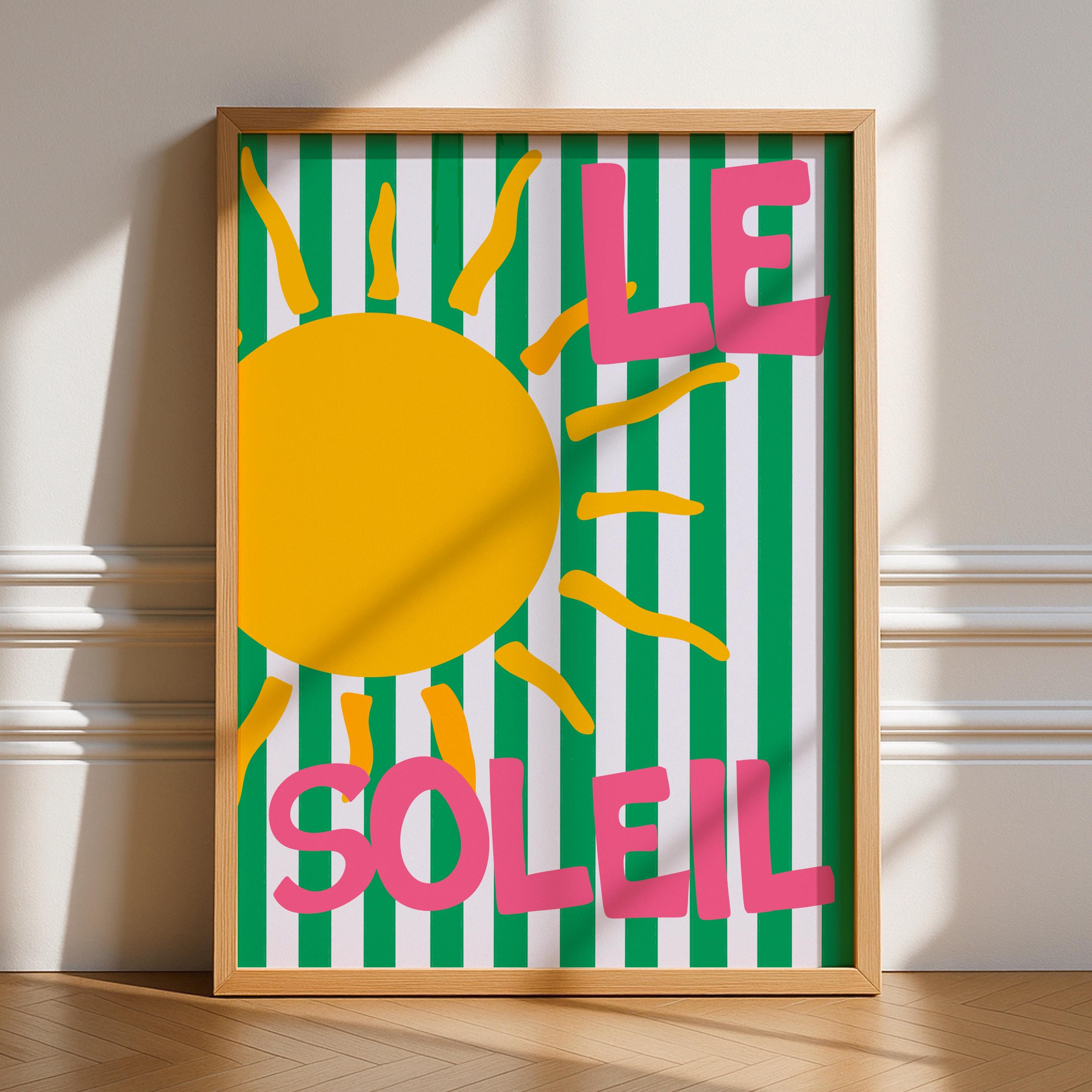 Le Soleil Print