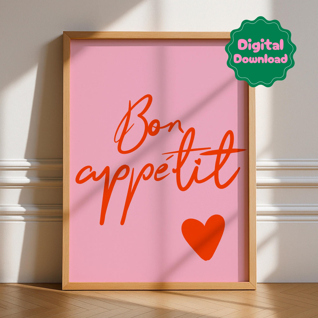 Bon Appetit Digital Download