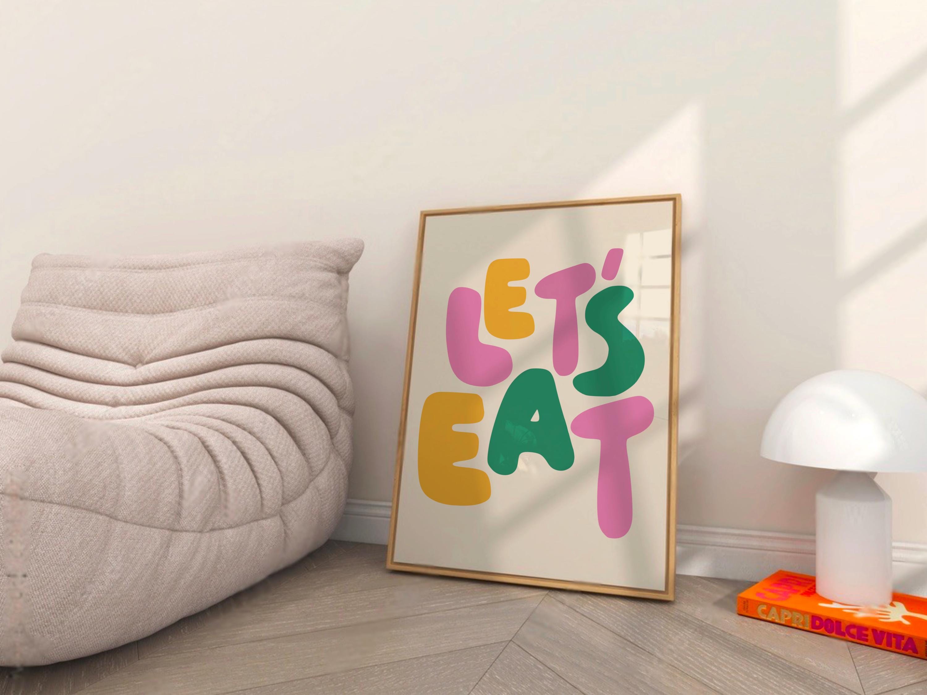 Let’s Eat Print
