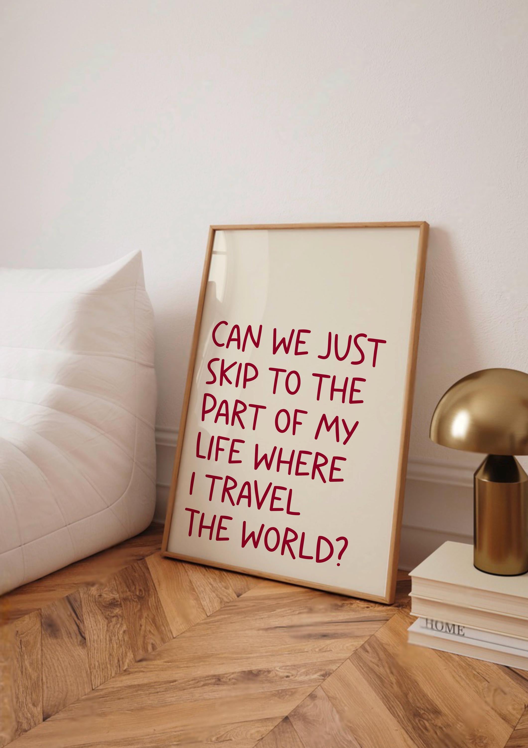 Skip To The Travel Print