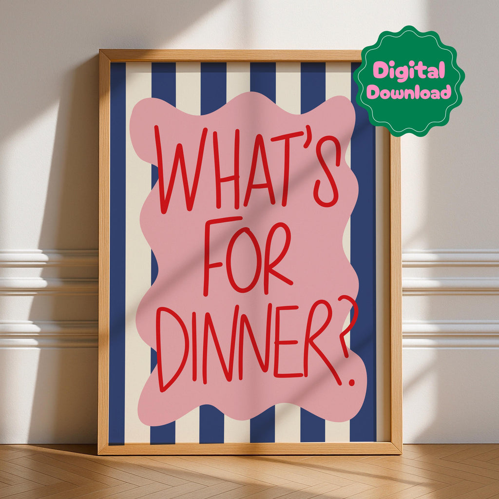 What’s For Dinner Digital Download