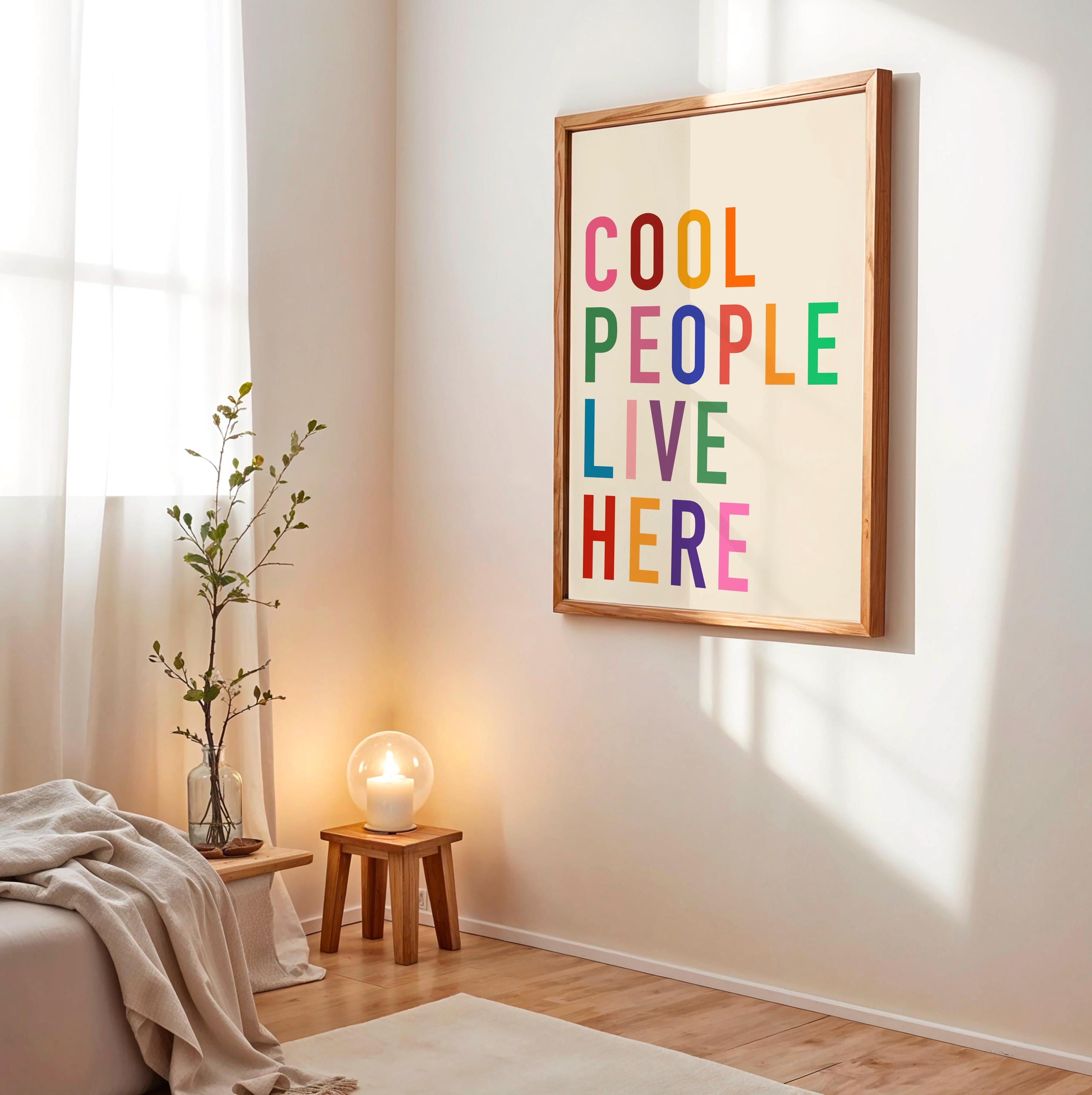 Cool People Live Here Digital Download