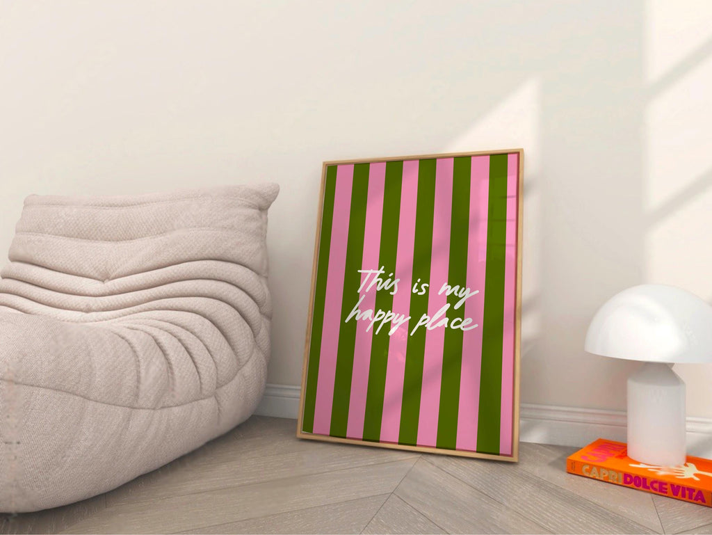 This Is My Happy Place Print