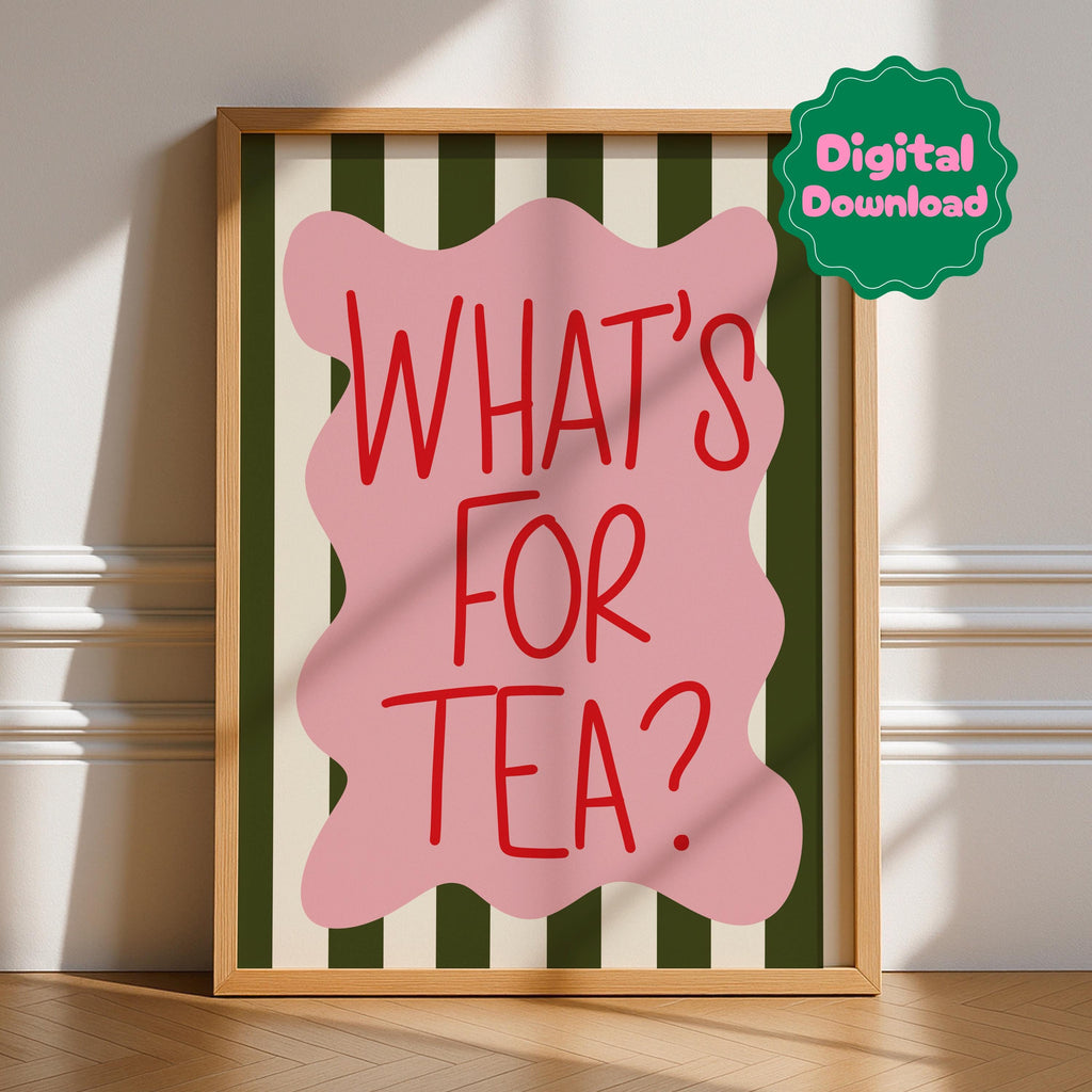 What’s For Tea Digital Download