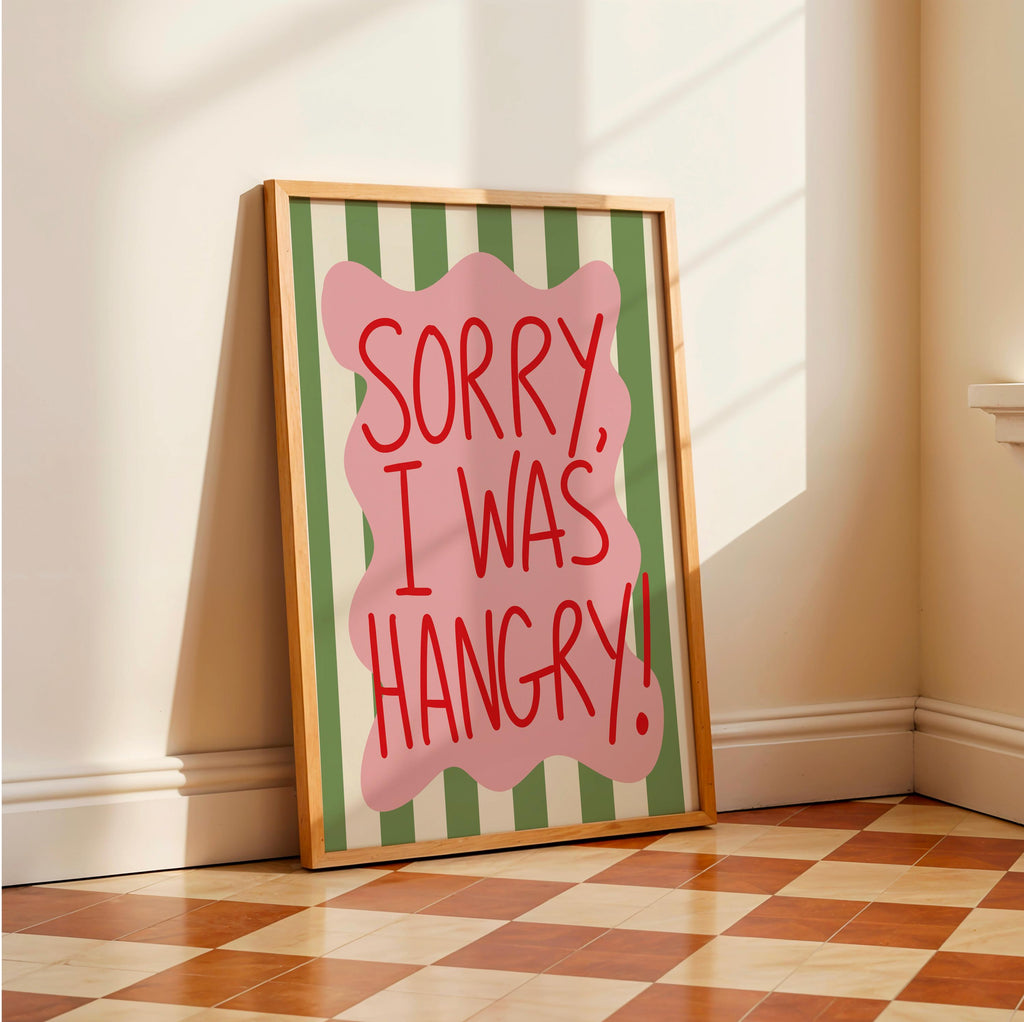 Sorry I Was Hangry Digital Download