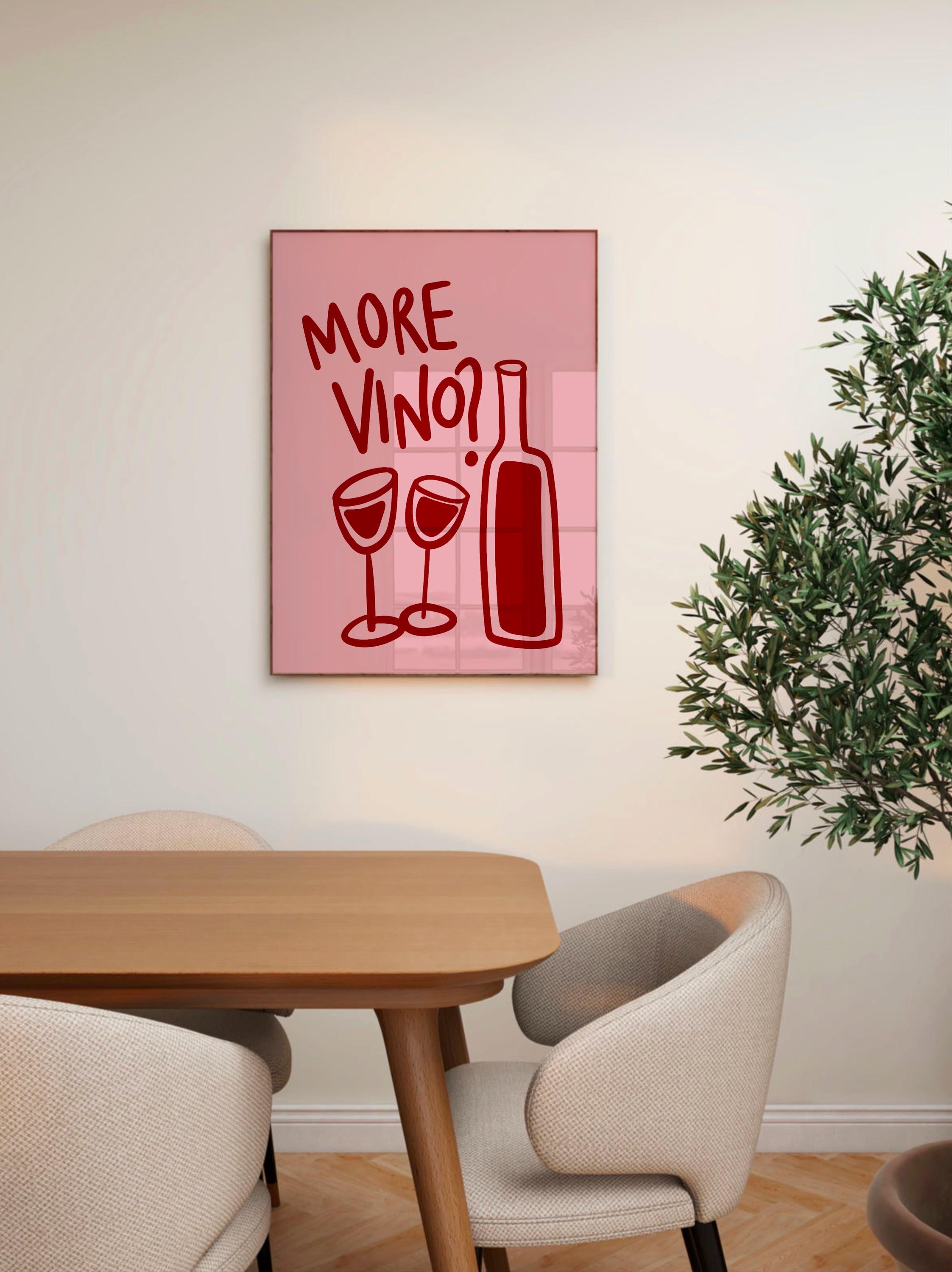 More Vino Print