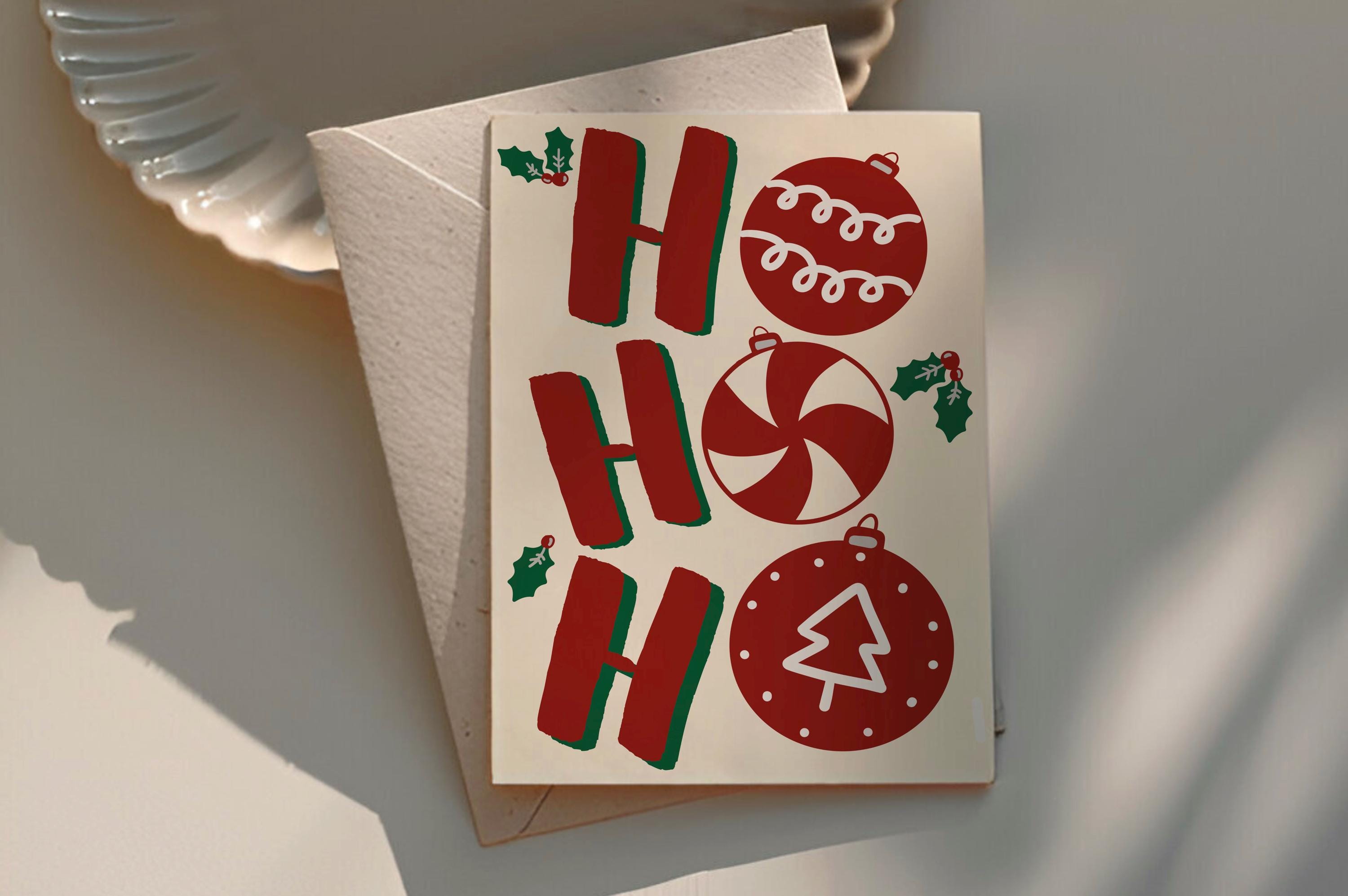 Ho Ho Ho Card