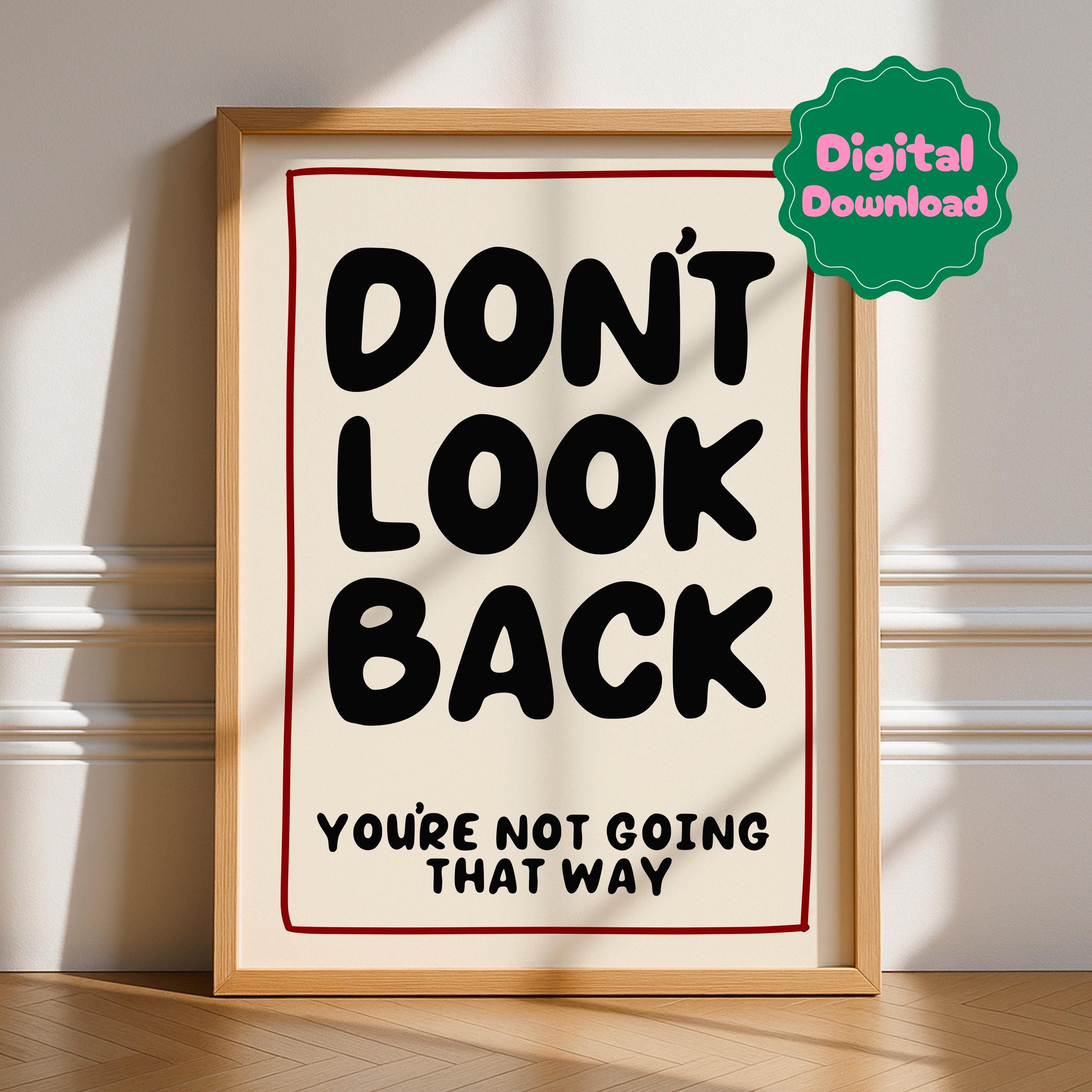 Don't Look Back Digital Download