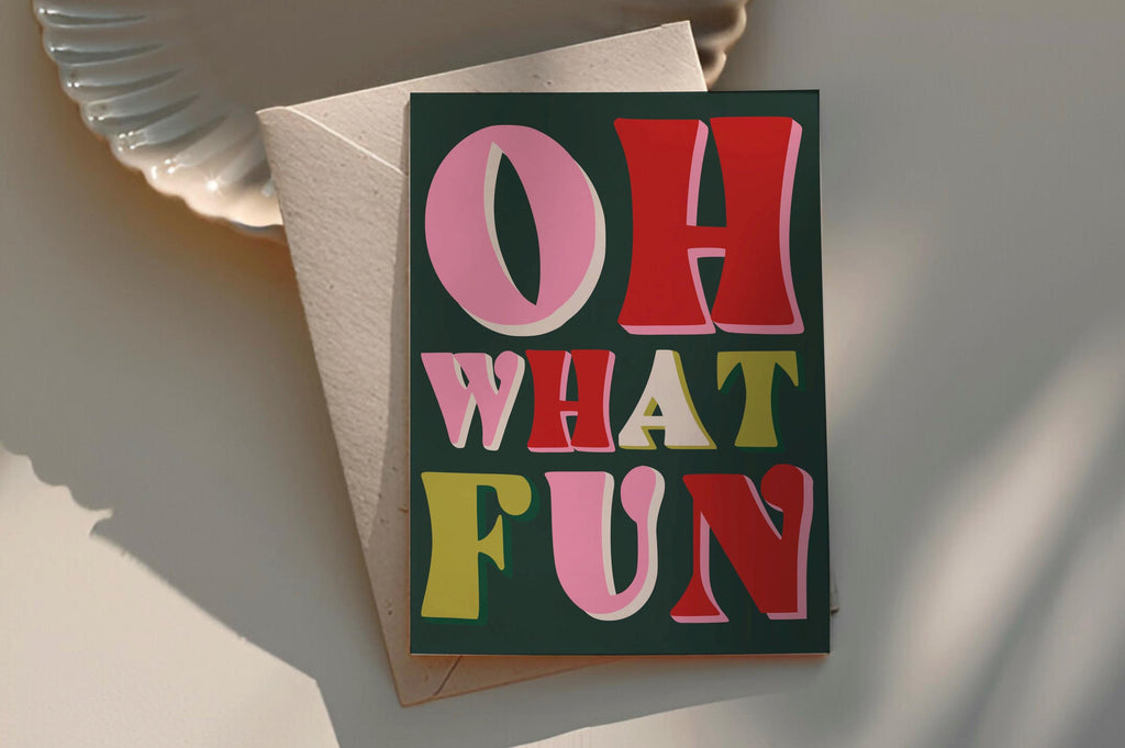 Oh What Fun Card
